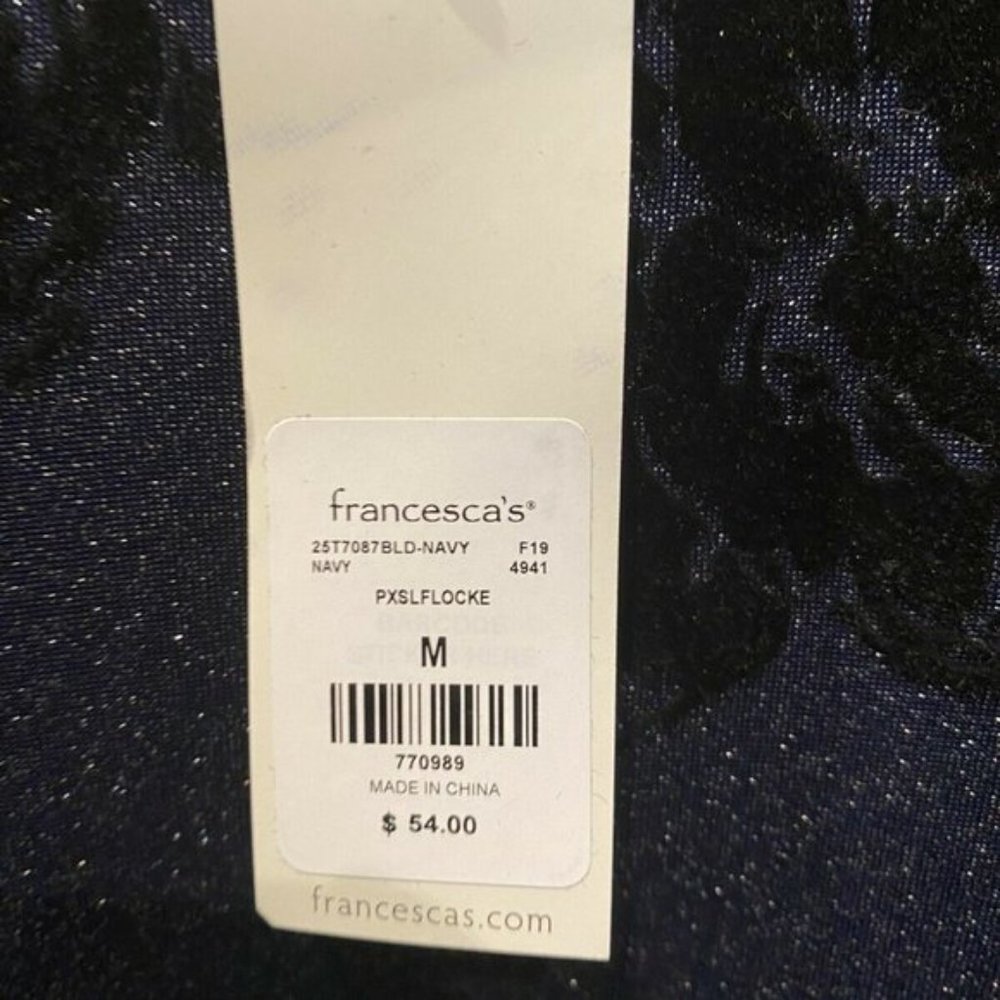 ⚠️FINAL PRICE UNLESS BUNDLED⚠️ NWT Francesca's Sparkle Fit and Flare Dress - Picture 6 of 8
